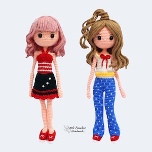 PATTERN-Mindy The Dress Up Doll-Crochet Pattern, pdf