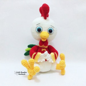 PATTERN - The Prosperity Rooster - Crochet Pattern, pdf