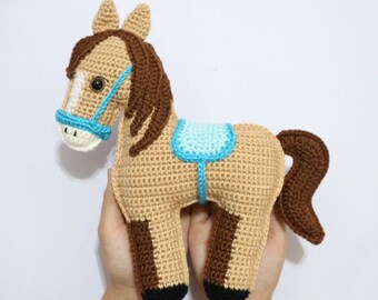 Horse Ragdoll Crochet Pattern (PDF)