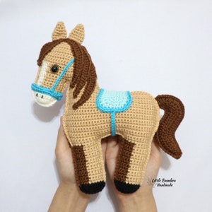 PATTERN-Horse Ragdoll-Crochet Pattern, pdf