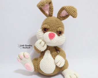 PATTERN - Hoppie The Bunny - Crochet Pattern, pdf