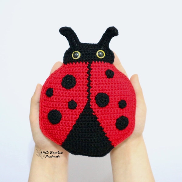 PATTERN-Ladybird Ragdoll-Crochet Pattern, pdf