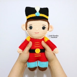 PATTERN- Toy Soldier Ragdoll-Crochet Pattern, pdf