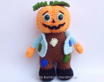 PATTERN- Pumpkin Jack-Crochet Pattern, pdf