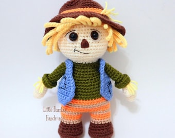 PATTERN- Scarecrow-Crochet Pattern, pdf