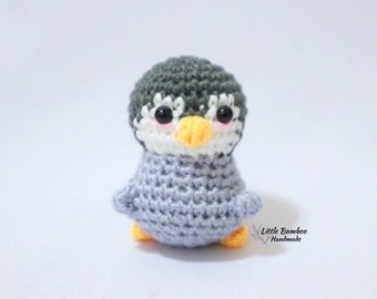 パターン - 縫わないペンギンあみぐるみ - かぎ針編みパターン、pdf