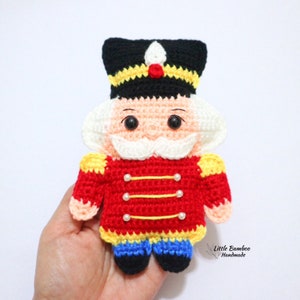 PATTERN- Nutcracker Ragdoll / Ornament-Crochet Pattern, pdf