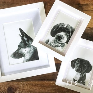 Framed Custom Pet/baby Print: 5x7 Print With 8x10 Frame - Etsy