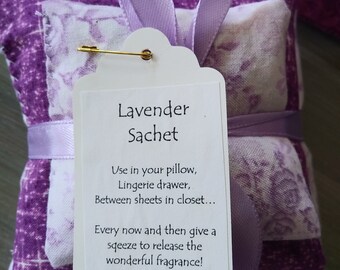 Lavender sachets 3-set