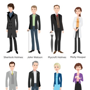 シャーロックの登場人物8人