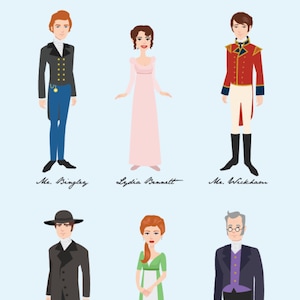 9 Pride & Prejudice Characters
