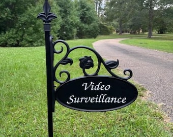 Video Surveillance Sign 32" - 58"