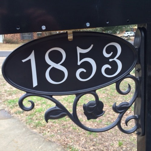 Address Bracket for Mailbox Etsy