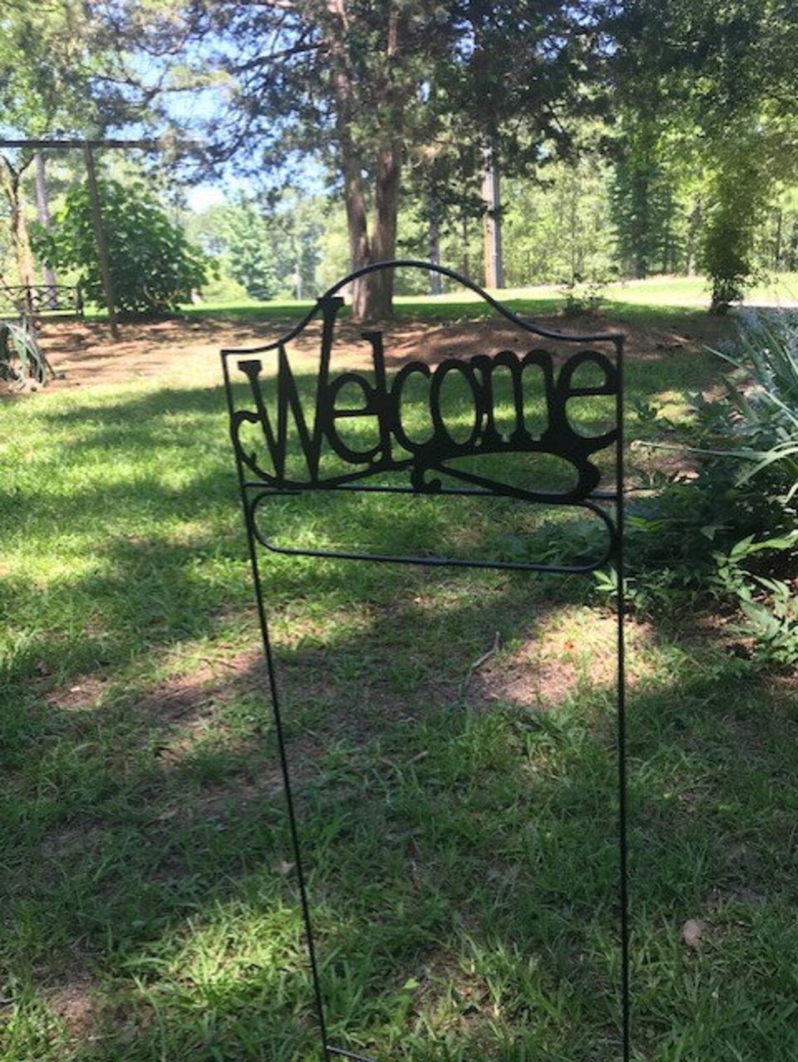 Flag Arbor for Garden Flag Etsy