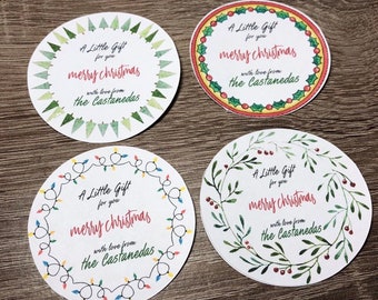 Christmas Gift Labels || Planner Stickers and Accessories