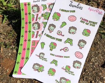 Zombies || Planner Stickers & Accessories