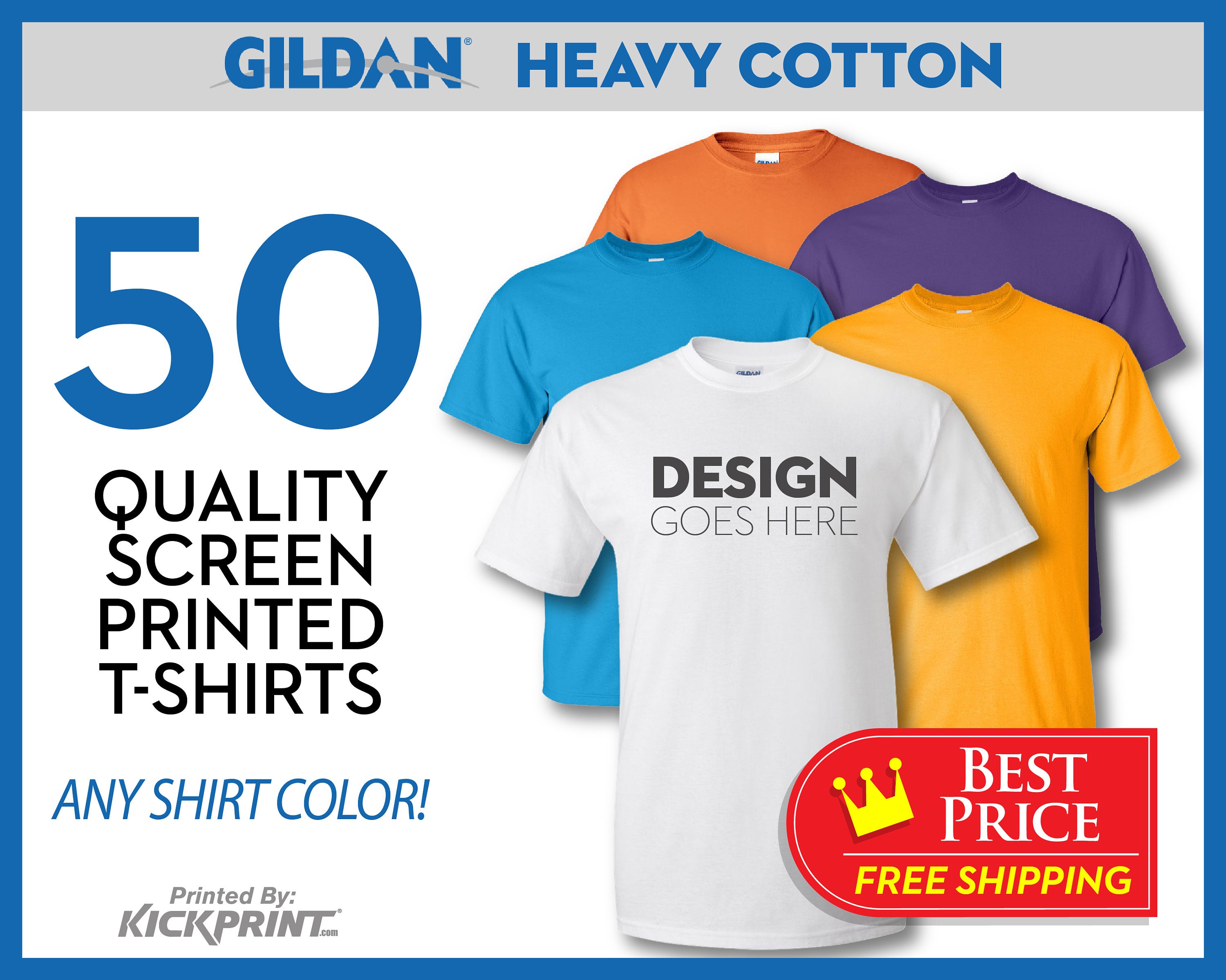 custom screen printed t shirts