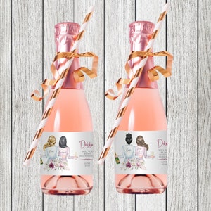 Will You Be My Bridesmaid/Maid of Honour/Matron of Honour Mini Wine/Champagne