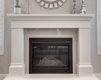 Beckham Stone Fireplace Mantel