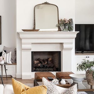 Rosamund Stone Fireplace Mantel