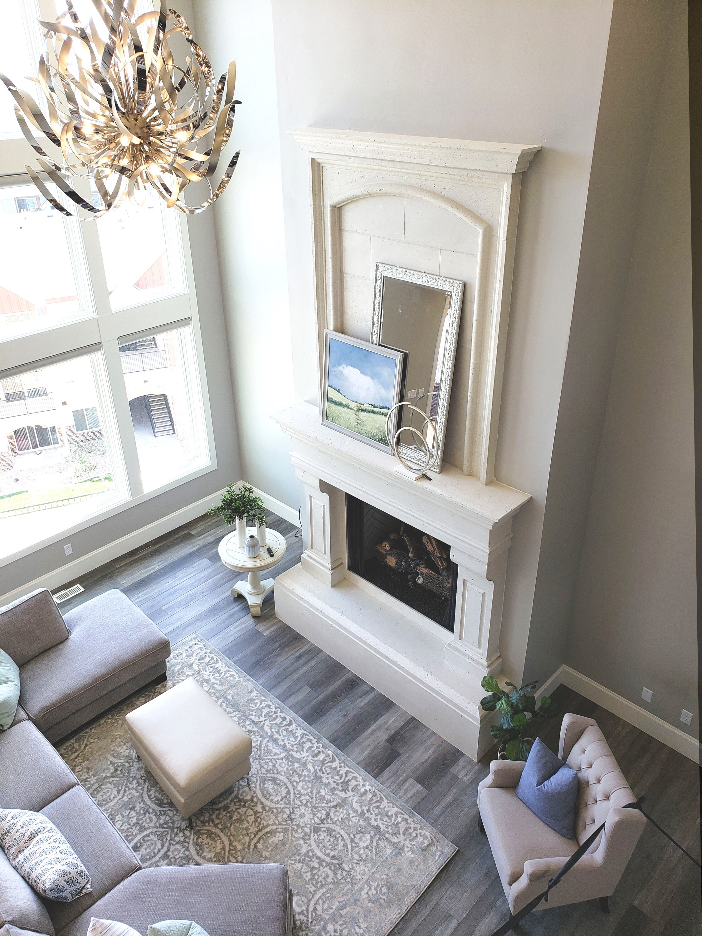 Jefferson Stone Fireplace Mantel Etsy