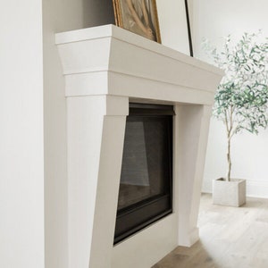 Alaric Stone Fireplace Mantel