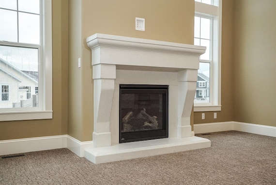 Eden Stone Fireplace Mantel Etsy