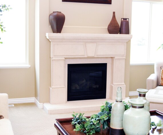 Yorkshire Stone Fireplace Mantel Etsy