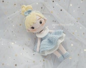 PATTERN Princess Amigurumi doll Crochet princess doll Cinder
