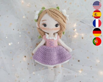 rapunzel amigurumi free pattern