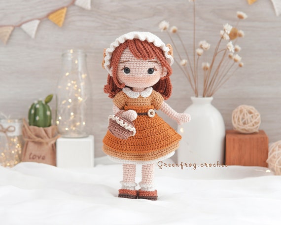 Amigurumi pattern doll crochet for Zoey doll PDF pattern