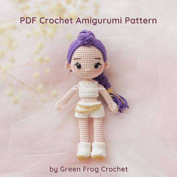 Pattern Bundle 3 in 1: Kpop Girls Amigurumi Crochet Doll Pattern
