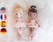 Doll Ballerina amigurumi pattern doll crochet PDF pattern 