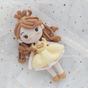Amigurumi Anleitung Häkelanleitung Beauty PDF in English Español Português(BR) Deutsche Français.