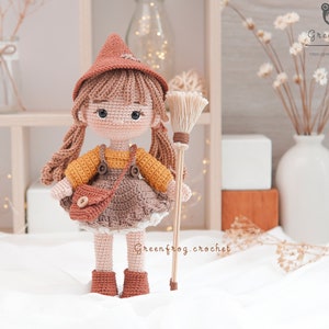 Amigurumi pattern doll crochet for Hazel doll PDF pattern