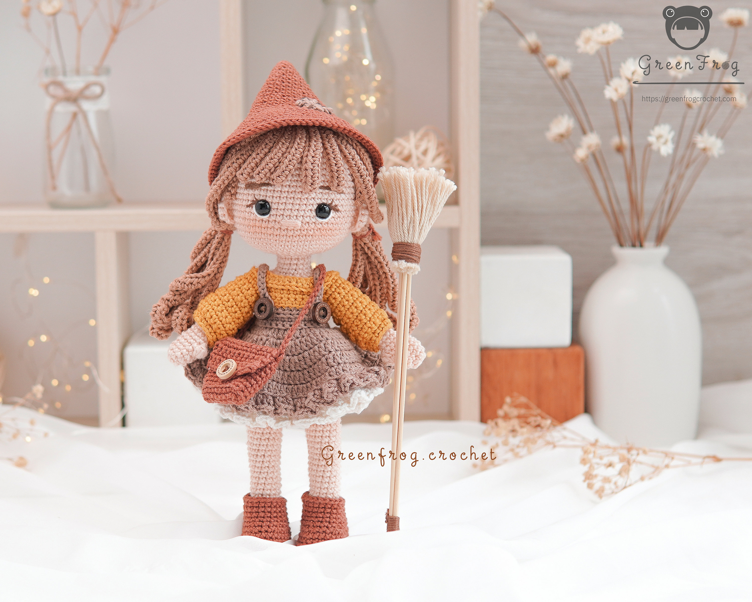 Doll Katy Amigurumi Pattern Doll Crochet PDF Pattern 