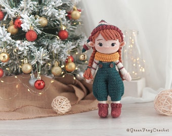 Crochet Kit: Christmas Elves – Green Frog