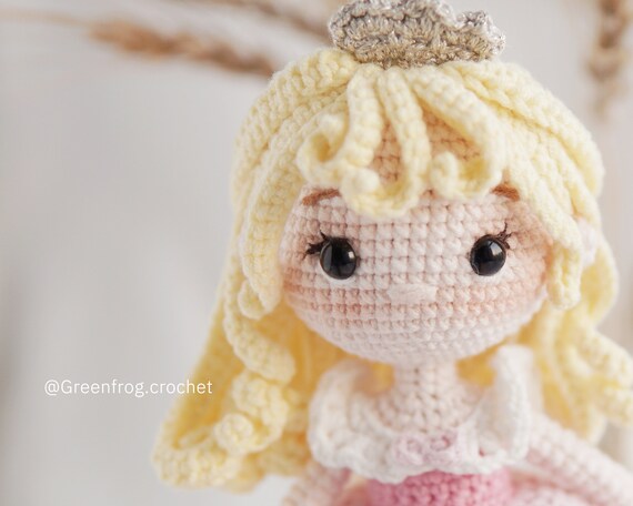 Crochet Princess dress for dolls (portuguese/spanish) 