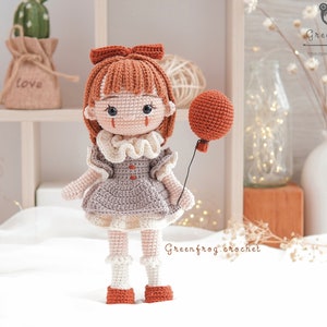 Amigurumi pattern doll crochet for Halloween bundle doll PDF pattern image 5