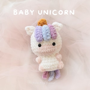 Lot de 7 bébés animaux, modèles au crochet amigurumi sans couture, modèles rapides et faciles image 5