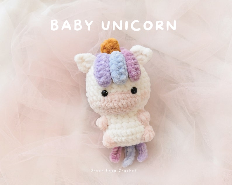 Lot de 7 bébés animaux, modèles au crochet amigurumi sans couture, modèles rapides et faciles image 5