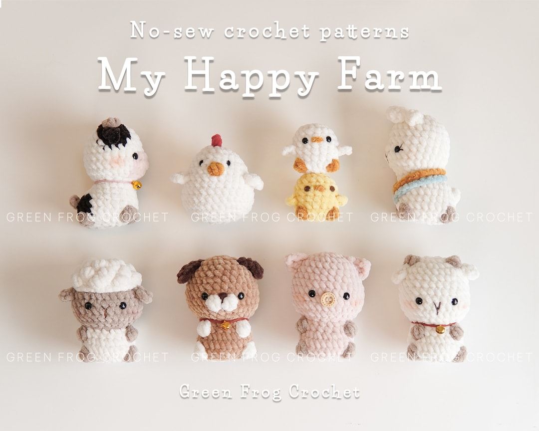 30 Easy Crochet Animal Patterns for Beginners 🧶 [new for 2023]