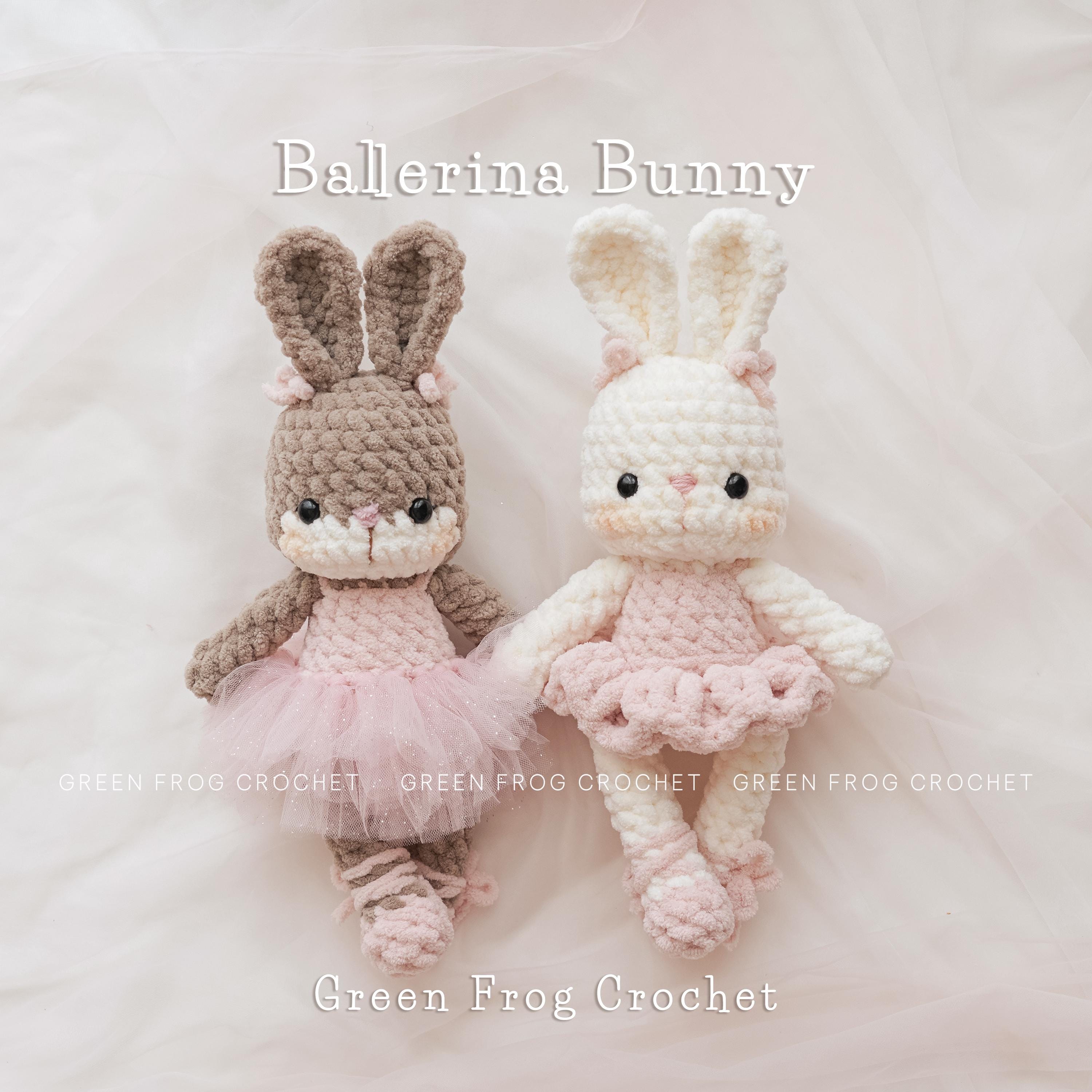バレリーナうさぎとネズミのあみぐるみ編み図（PDFパターン） - Etsy 日本