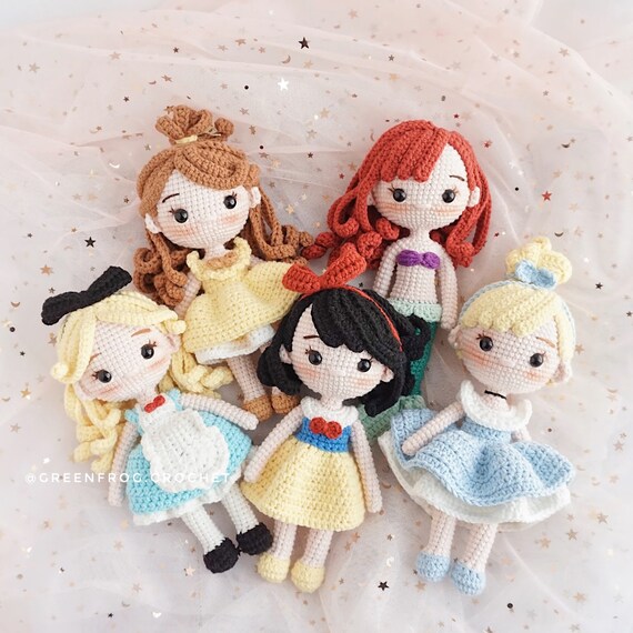 Amigurumi Disney Princess Free Pattern - Always Free Amigurumi