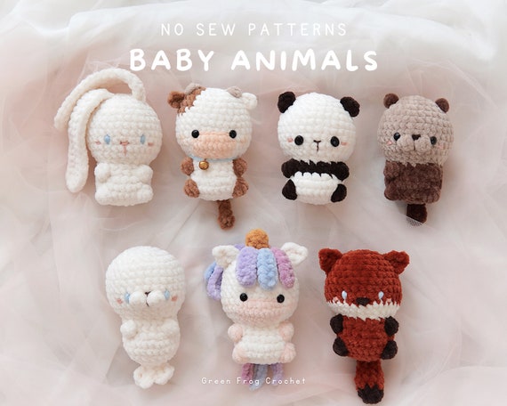 Animal Crochet Toy Ideas: Cute Animal Amigurumi Patterns: Crochet for Kids  (Paperback)