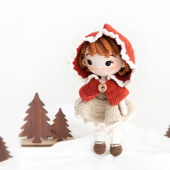 Amigurumi Pattern Doll Crochet for Little Red Riding Hood PDF -  Israel