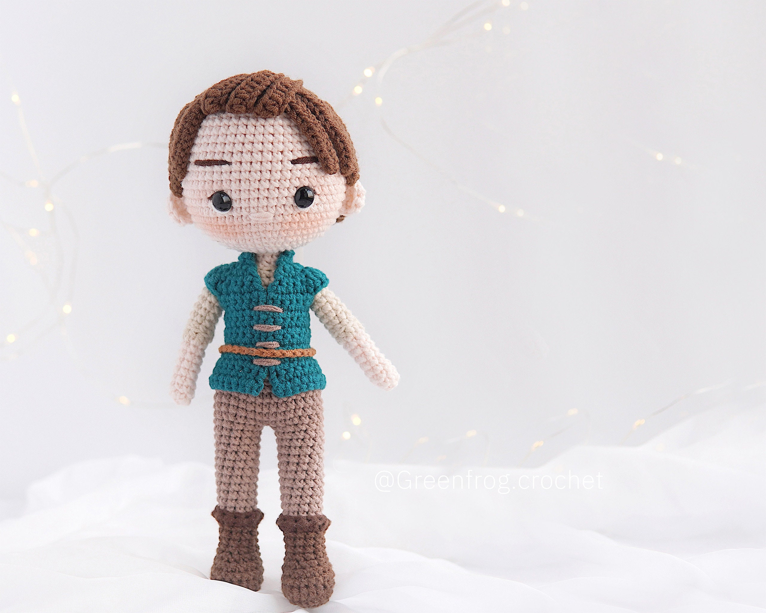 Crochet Pattern Doll Amigurumui Bundle 6 Patterns Prince PDF