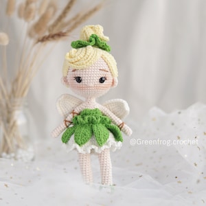 Crochet amigurumi pattern doll for Fairy Tink PDF in English (US terms) Español Português(BR) Deutsche Français