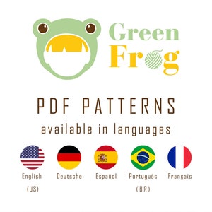 Amigurumi pattern crochet doll pattern Christoff PDF in English US terms, Español, PortuguêsBR, Deutsche, Français image 2