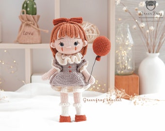 Amigurumi-Häkelanleitung für die Penny-Puppe (PDF-Anleitung)